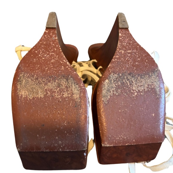 Gia Borghini x RHW Strappy Leather Wedge Sandals - Picture 5 of 5